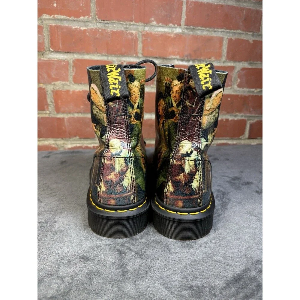 Doc Martens 1460 Pascal Museum Collection Hogarth Leather Boots US Sz M9, W10